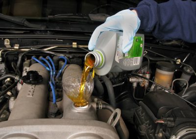 this image shows truck oil change services in Youngstown, OH